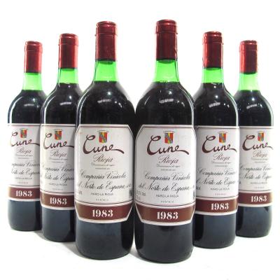 CVNE Cune 1983 Rioja Crianza 5x75cl