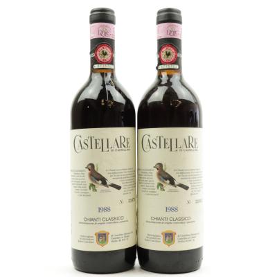 Castellare Di Castellina 1988 Chianti Classico 2x75cl​​​​​​​