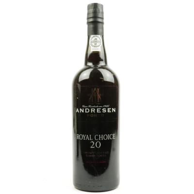 Andresen Royal Choice 20 Year Old Tawny Port