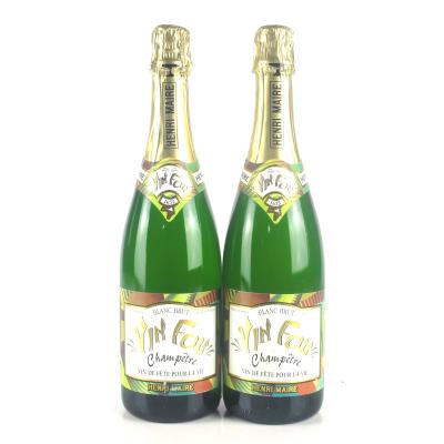 Henri Maire \"Vin Fou\" Sparkling Wines 2x75cl