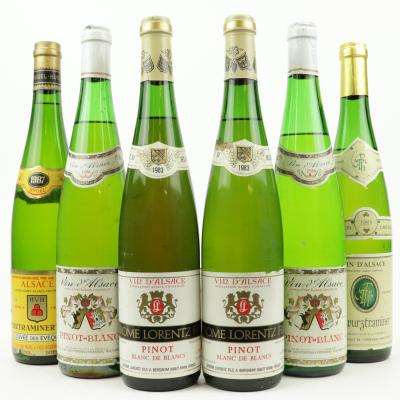 Assorted Alsace White Wines / 6 Bottles