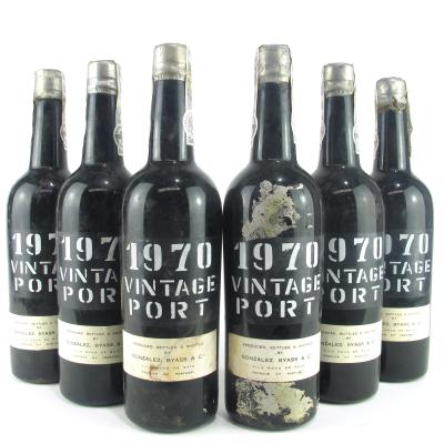 Gonzalez Byass 1970 Vintage Port 6x75cl