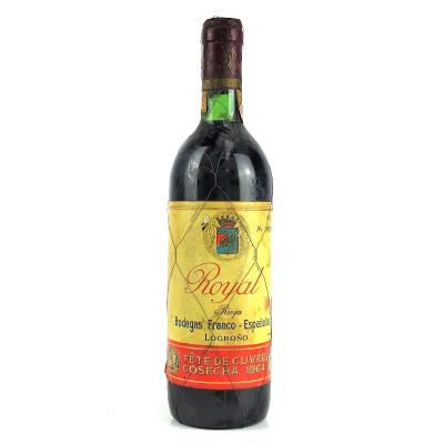 Bodegas Franco-Espanolas \"Royal\" 1964 Rioja Crianza