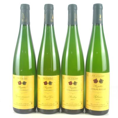 N.Zusslin Assortment Alsace 4x75cl