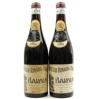 F.Rinaldi 1962 Barolo 2x72cl