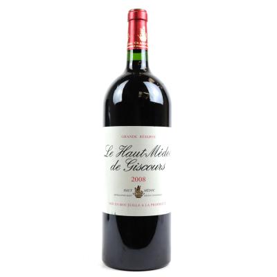 Le Haut-Medoc De Giscours 2008 Haut-Medoc 150cl