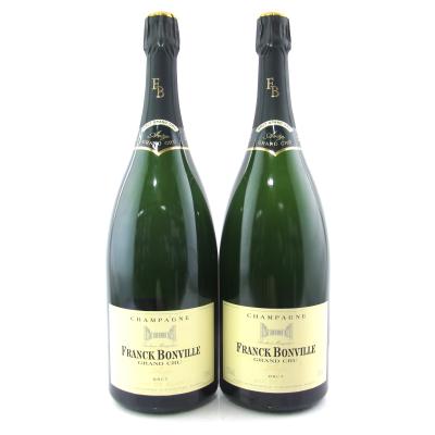 Franck Bonville Blanc-De-Blancs Brut NV Champagne 2x150cl