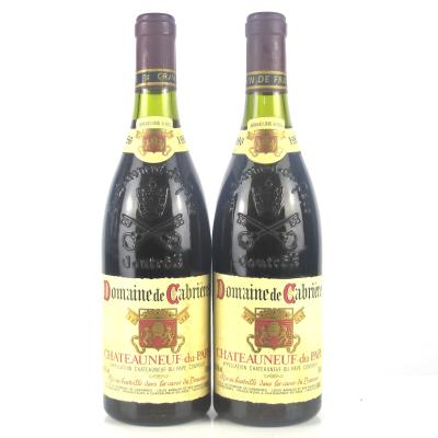 Dom. De Cabrieres 1986 Chateauneuf-Du-Pape 2x75cl