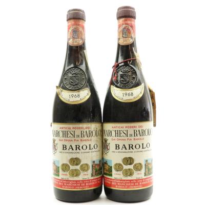 Marchesi Di Barolo 1968 Barolo 2x72cl