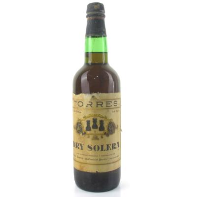 Torres Dry Solera Fortified Wine