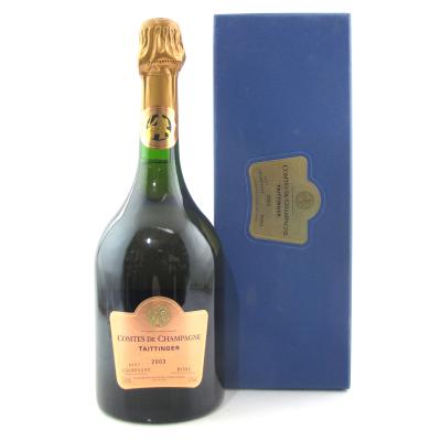 Taittinger \"Comtes de Champagne\" 2003 Rose