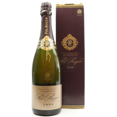 Pol Roger Brut Rosé 1999 Vintage Champagne