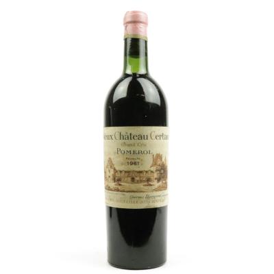 Vieux Ch. Certan 1961 Pomerol