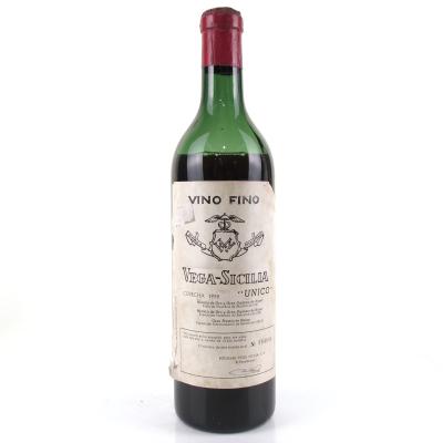 Vega Sicilia \"Unico\" 1955 Ribera Del Duero