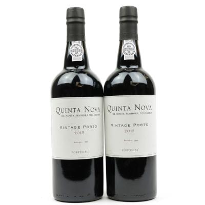 Quinta Nova 2015 Vintage Port 2x75cl