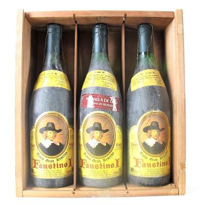 Faustino 1964, 1970, 1982 Rioja Gran Reserva 3x75cl