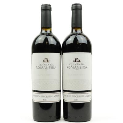 Romaneira Touriga Nacional Syrah 2014 Duriense 2x75cl