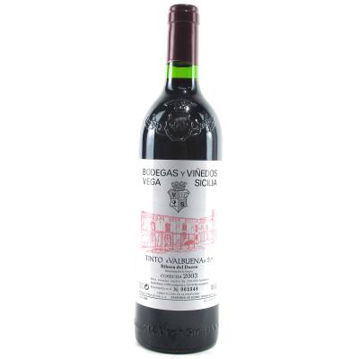 Vega Sicilia \"Valbuena\" 5 Ano 2003 Ribera Del Duero