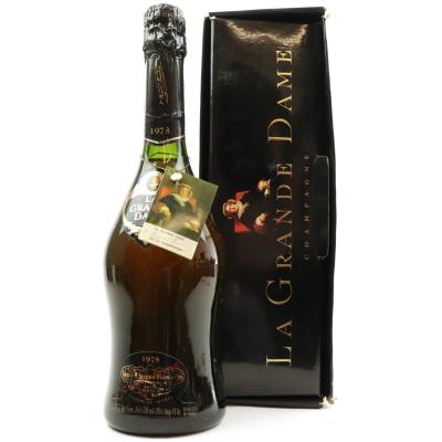 Veuve Clicquot Ponsardin La Grande Dame Brut 1978 Vintage Champagne