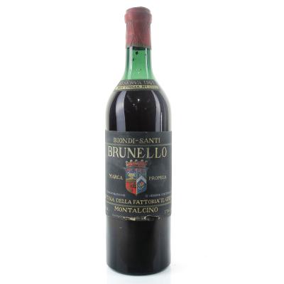 Biondi-Santi 1961 Brunello di Montalcino Riserva