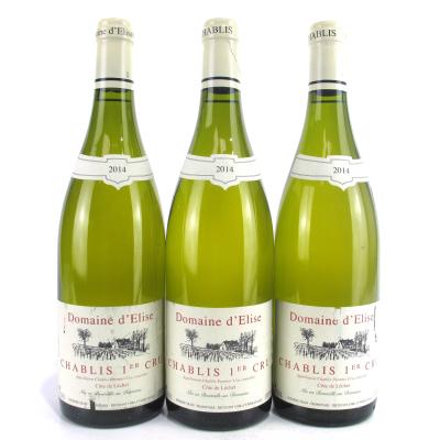 Dom. d'Eglise \"Cote De Lechet\" 2014 Chablis Premier-Cru 3x75cl