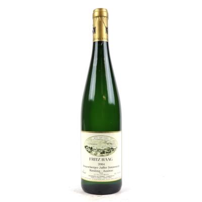 F.Haag Brauneberger Juffer Sonnenuhr Riesling Auslese 2004 Mosel