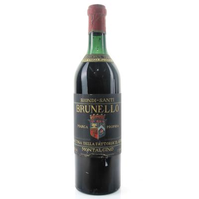 Biondi-Santi 1958 Brunello di Montalcino Riserva