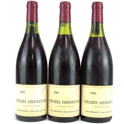 A. Graillot 1990 Crozes Hermitage 3x75cl