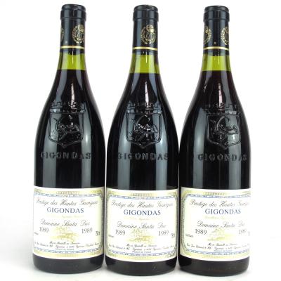 Dom. Santa Duc 1989 Gigondas 3x75cl