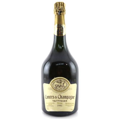 Taittinger Comtes de Champagne 1981 Blanc De Blancs 150cl