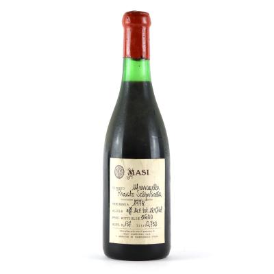 Masi Mezzanella Recioto Della Valpolicella 1978 Verona