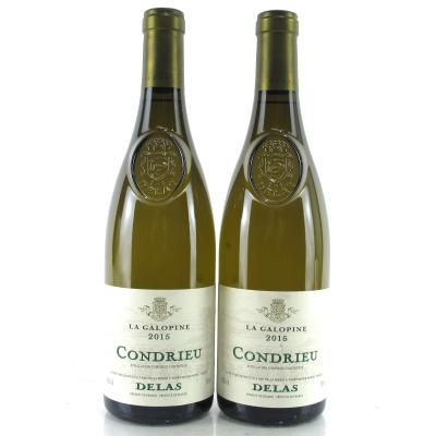 Delas \"La Galopine\" 2015 Condrieu 2x75cl