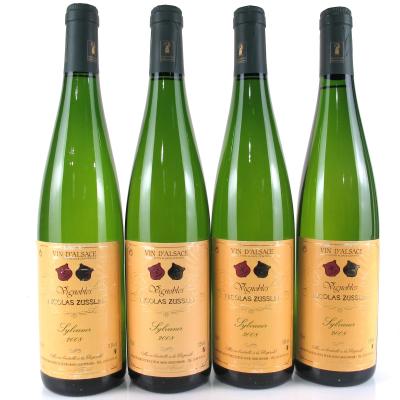 N.Zusslin Sylvaner 2008 Alsace 4x75cl