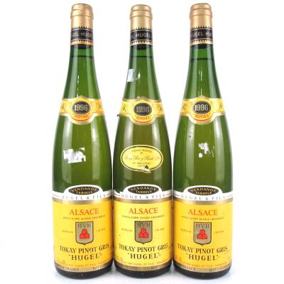 Hugel Vendange Tardive Tokay Pinot Gris 1996 Alsace 3x75cl