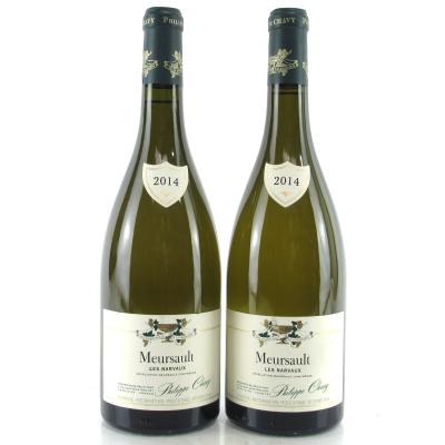 P.Chavy \"Les Narvaux\" 2014 Meursault 2x75cl