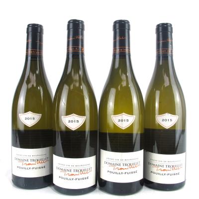 Dom. Trouillet 2015 Pouilly-Fuisse 4x75cl