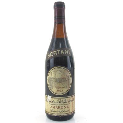 Bertani Reciotto Della Valpolicella 1973 Amarone Classico