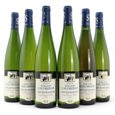 Dom. Schlumberger Les Princes Abbes Gewurztraminer 2010 Alsace 6x75cl