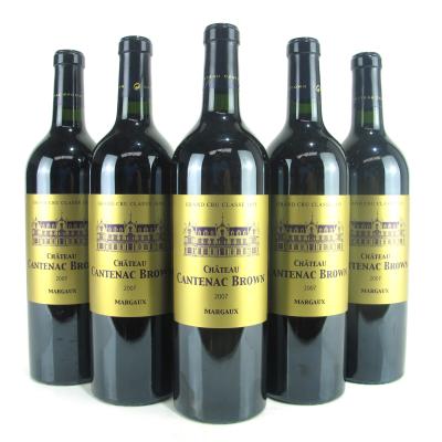 Ch. Cantenac Brown 2007 Margaux 3eme-Cru 5x75cl