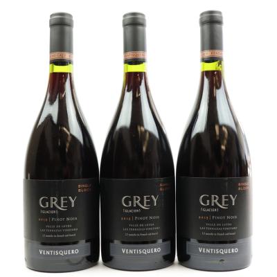 Ventisquero Grey Pinot Noir 2013 Leyda 3x75cl