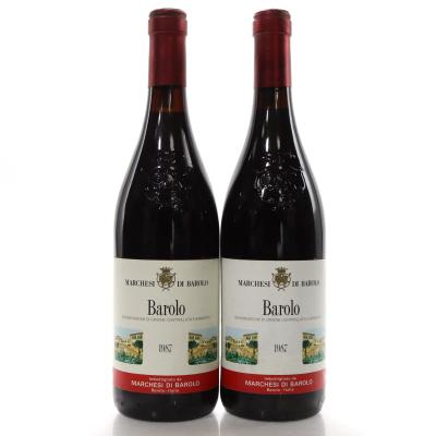 Marchesi Di Barolo 1987 Barolo 2x75cl