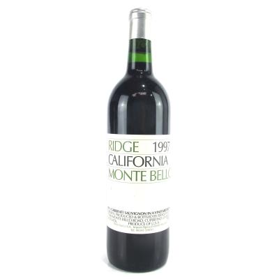 Ridge Monte Bello 1997 Santa Cruz Mountains