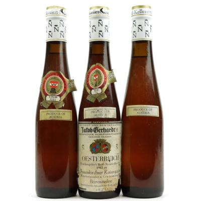 J.Gerhardt Frauenkirchner Kaisergarten Beerenauslese 1983 Rust-Neusiedler See 3x37.5cl