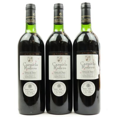 Carmelo Rodero 1995 Ribera Del Duero Gran Reserva 3x75cl