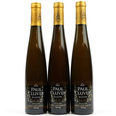 P. Cluver Noble Late Harvest Riesling 2014 Elgin 3x37.5cl