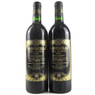 Viña Monty 1987 Rioja Gran Reserva 2x75cl