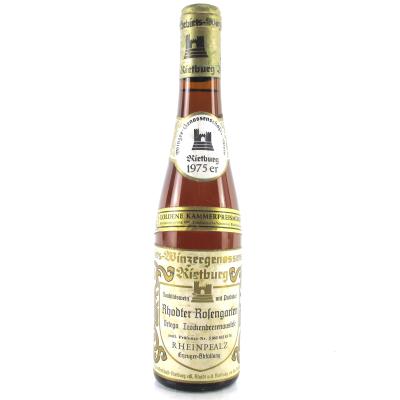 G.Winzergenossenschaft \"Rhodter Rosengarten\" Ortega Trockenbeerenauslese 1975 Rheinpfalz 36.7cl