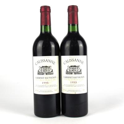 Calissanne Cabernet Sauvignon 1995 Bouches-Du-Rhône 2x75cl