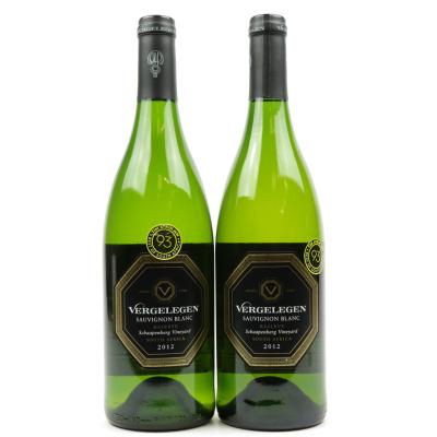 Vergelegen Schaapenberg Sauvignon Blanc Reserve 2012 Stellenbosch 2x75cl