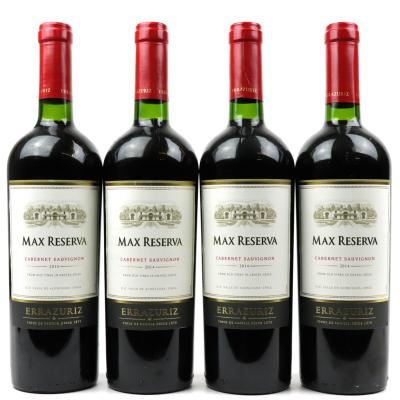 Errazuriz Max Reserva Cabernet Sauvignon 2014 Aconcagua 4x75cl